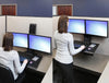 Ergotron Workfit Sr Dual Monitor Sit Stand Workstation