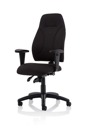 Esme High Back Task Operator Chair With Arms OP000232 6