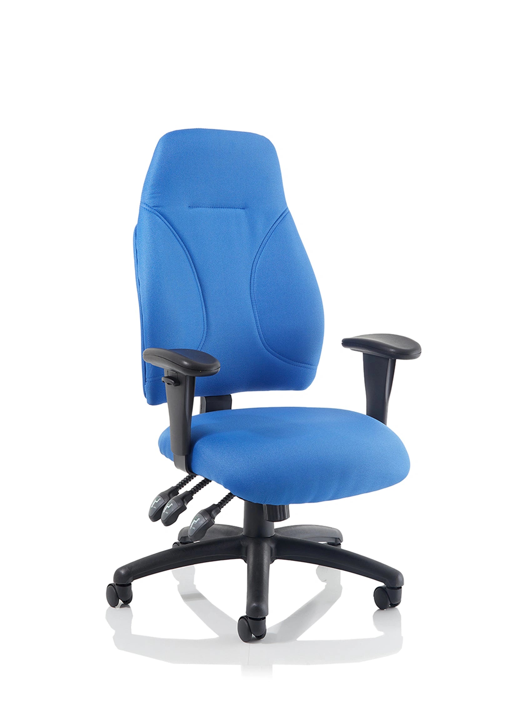 Esme High Back Task Operator Chair With Arms OP000232 1