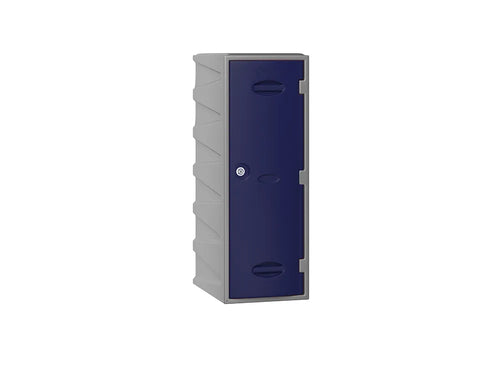 Extreme 1/2 Module Plastic Locker - Blue