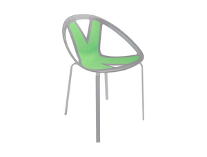 Extreme Stackable Canteen Chair With Green Finish