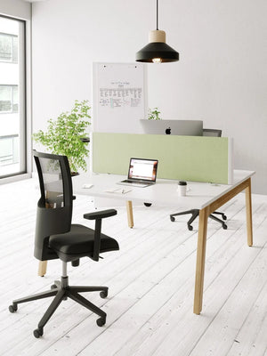 Eze Screen Desk Mounted Curved Top 2
