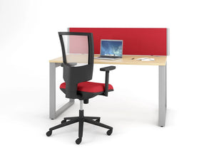 Eze Screen Desk Mounted Curved Top 5