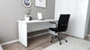 Ezra Medium Back Leather Executive Office Chair With Arms EX000188 15