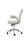 Ezra Medium Back Leather Executive Office Chair With Arms EX000189 14