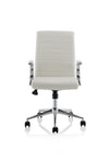 Ezra Medium Back Leather Executive Office Chair With Arms EX000189 4