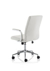 Ezra Medium Back Leather Executive Office Chair With Arms EX000189 7