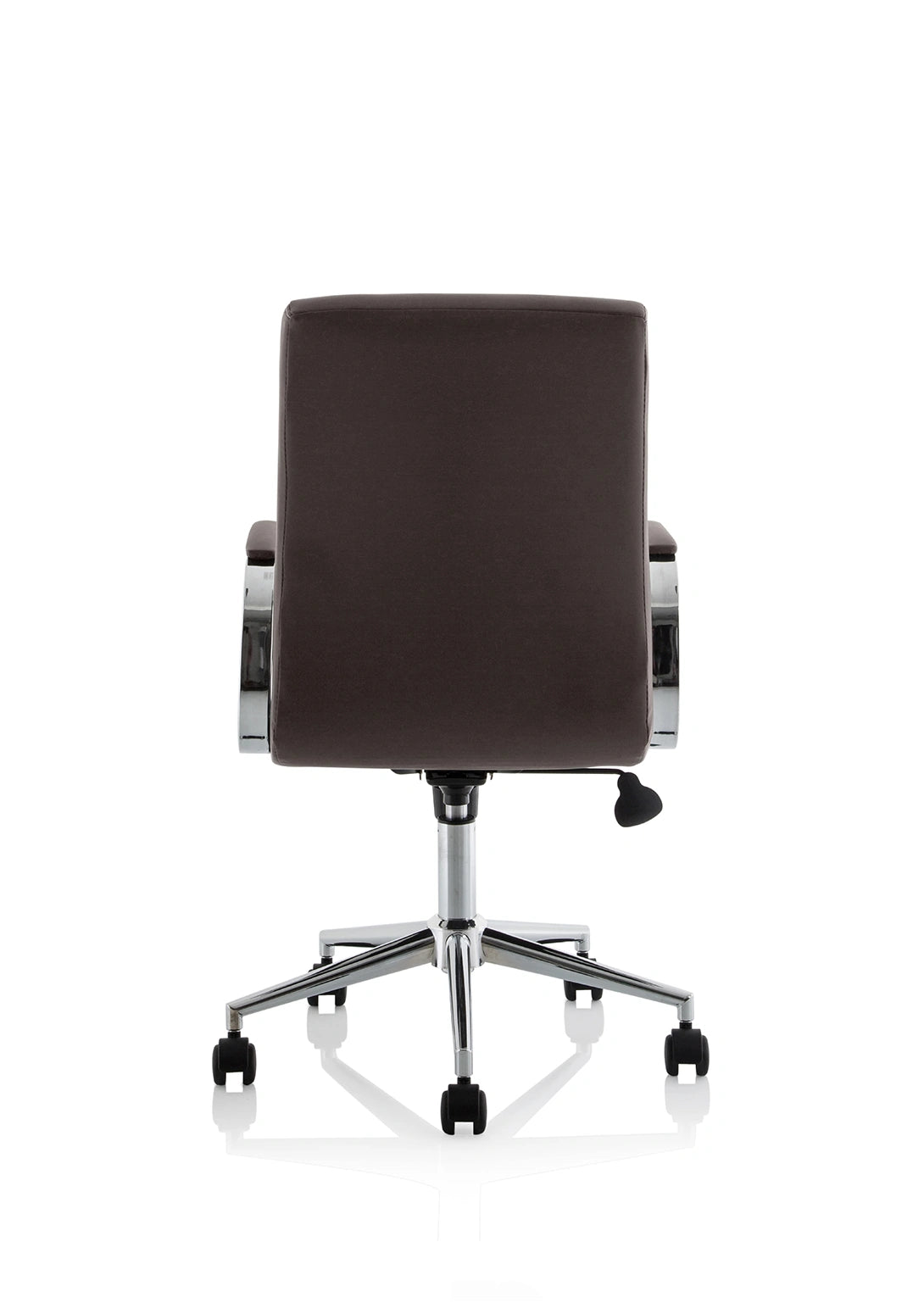 Ezra Medium Back Leather Executive Office Chair With Arms EX000190 7