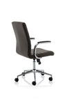 Ezra Medium Back Leather Executive Office Chair With Arms EX000190 8
