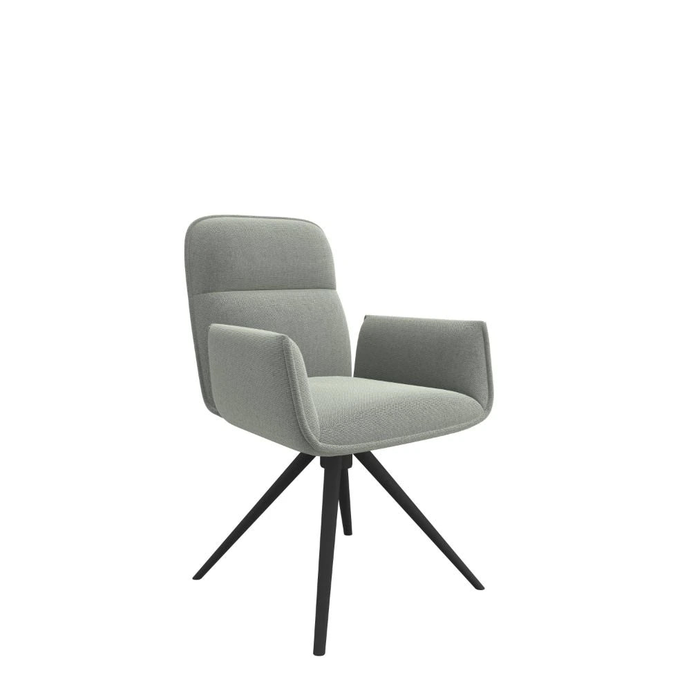 Faze Armchair with 4-Star Base - Green/Black