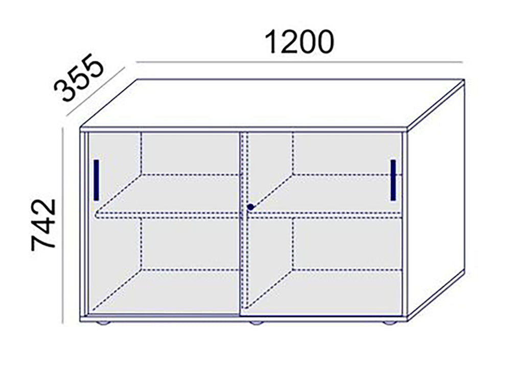 Filing Cabinet With Sliding Doors Sv 12 Dimensions