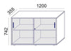 Filing Cabinet With Sliding Doors Sv 12 Dimensions