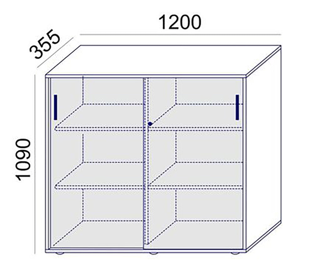 Filing Cabinet With Sliding Doors Sv 13 Dimensions