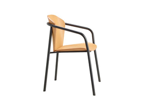 Finn Metal And Wood Armchair 12