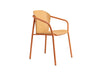 Finn Metal and Wood Armchair
