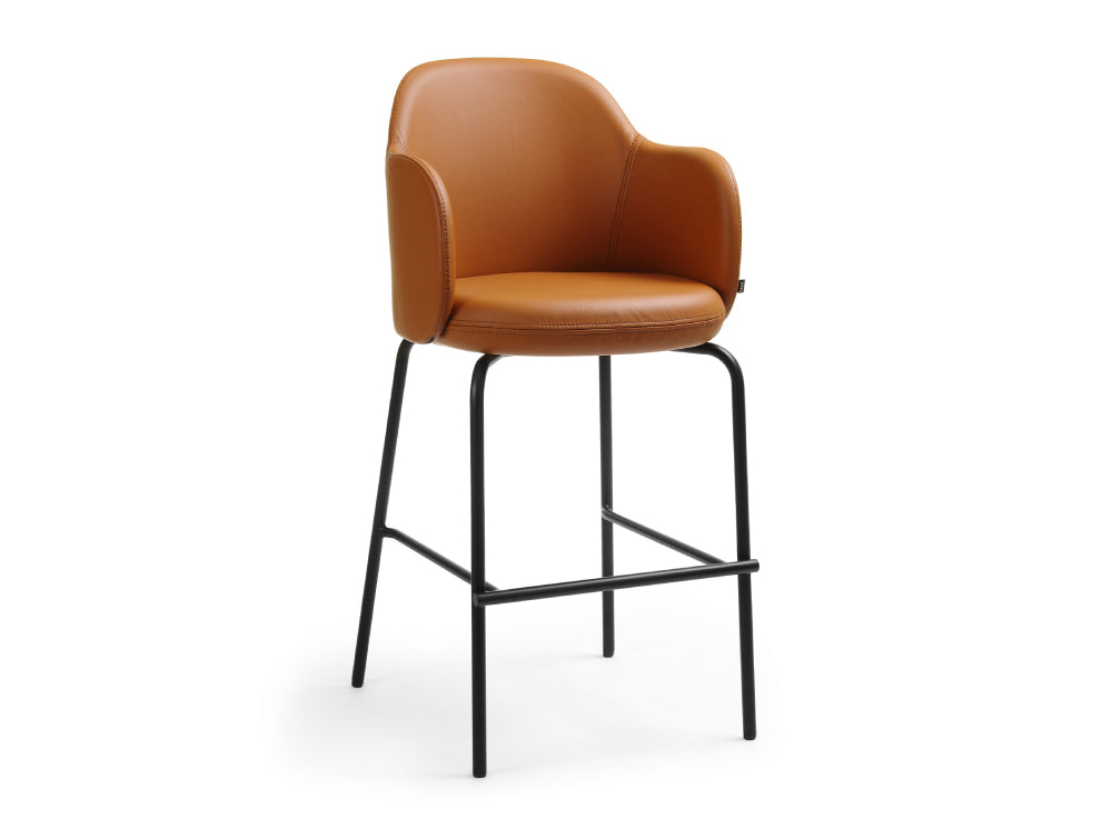 Flos High Stool with Footrest