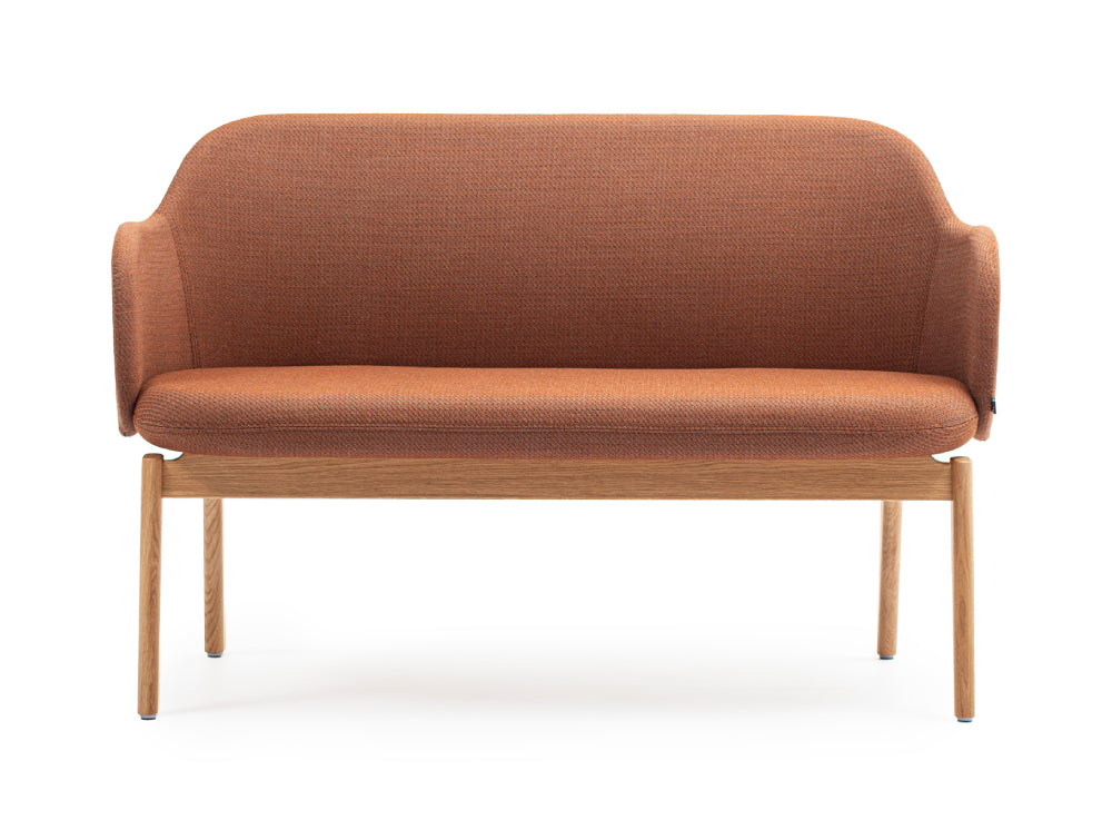 Flos Low Bench with Wooden Legs 2