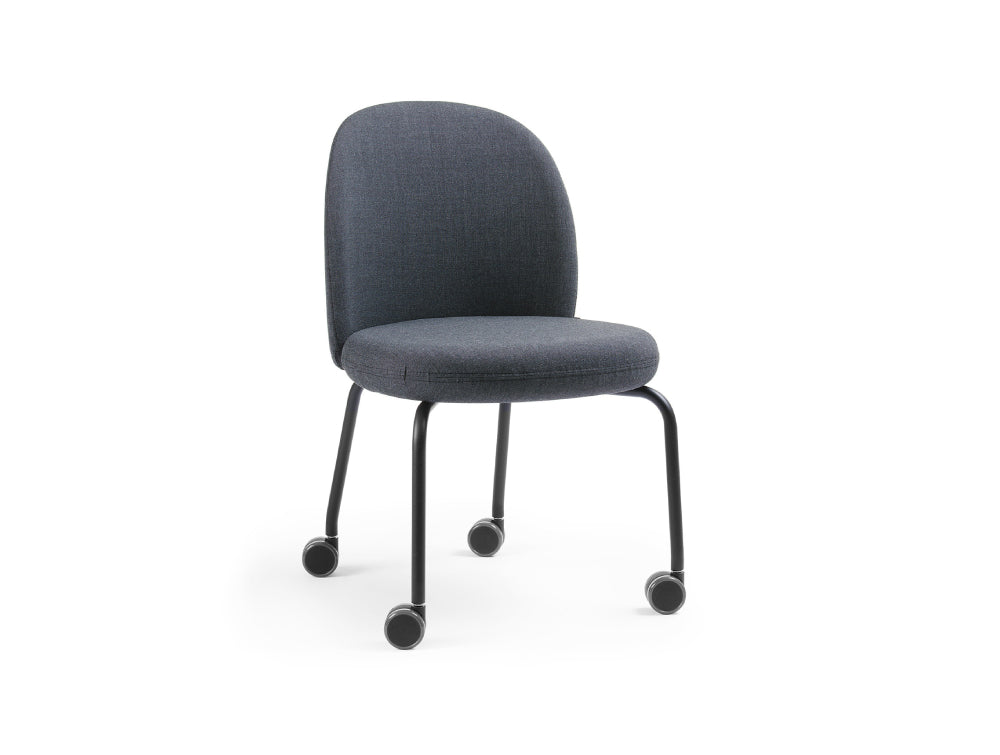 Flos Mobile Armless Chair with 4 Castors
