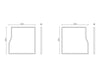 Flos Upholstered Large Acoustic Ceiling Panel Dimensions