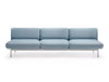 Fora Upholstered 3 Seater Armless Modular Sofa