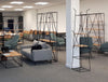 Foundry Rustic Tall Wooden And Metal Palisade Room Dividers