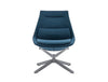 Frank Comfy Lounge Armchair With Swivel Base