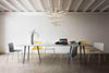 Fuller Stackable Chair With Rectangular Table In Meeting Room Setting