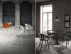 Gaber Basket Stackable Canteen Chair In Indoor Cafe Area