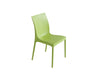 Gaber Iris Stacking Canteen Chair Without Armrests In Green