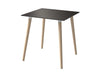Gaber Stefano Square Coffee Table with Black Tabletop