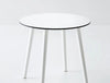 Gaber Stefano Table With White Tabletop And White Legs