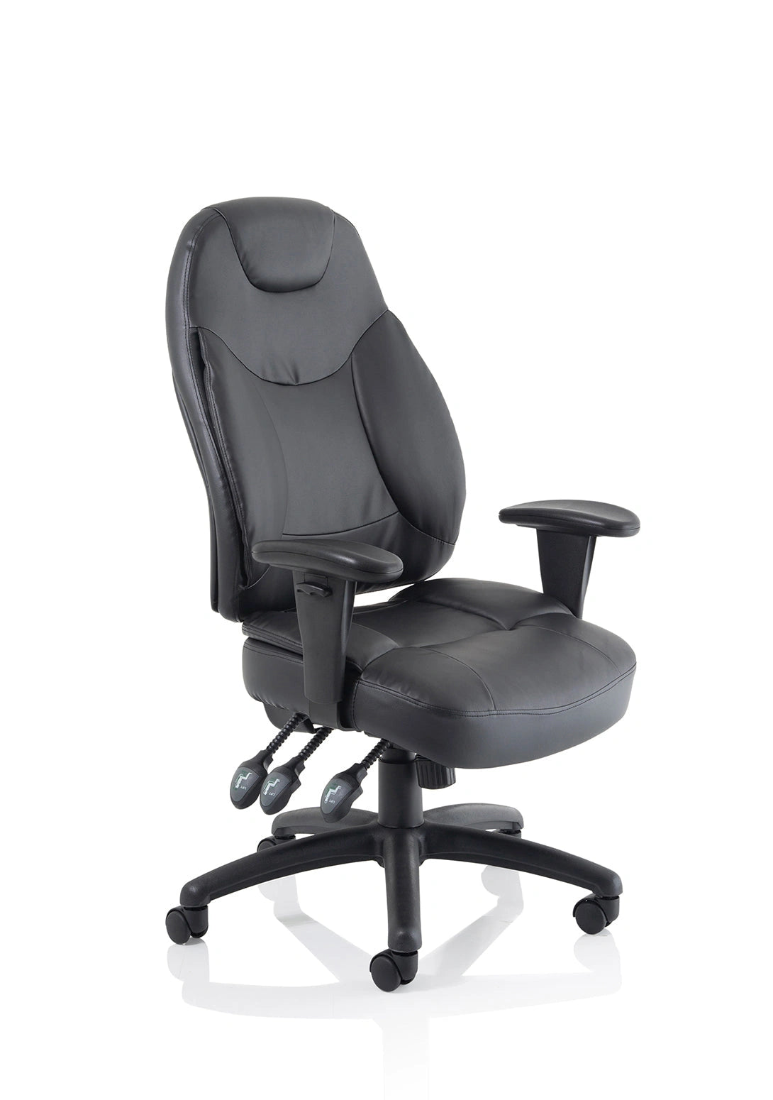 Galaxy Medium Back Task Operator Office Chair With Adjustable Arms OP000064 1