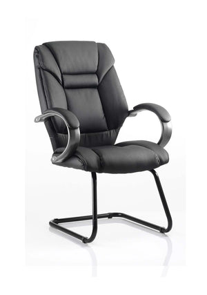 Galloway High Back Cantilever Visitor Chair With Arms KC0119 2