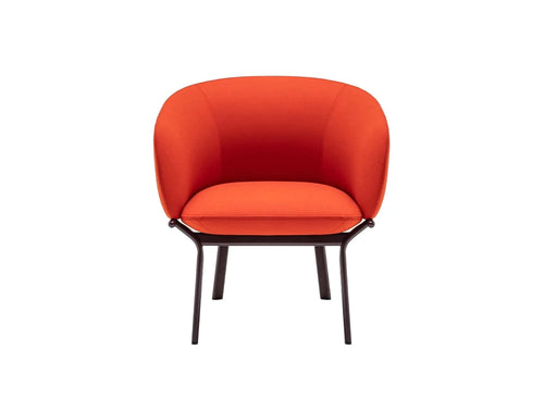Grace Soft Seating Armchair on 4-Legged Base