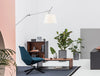 Gravity Rectangular Low Coffee Table In Office Showroom