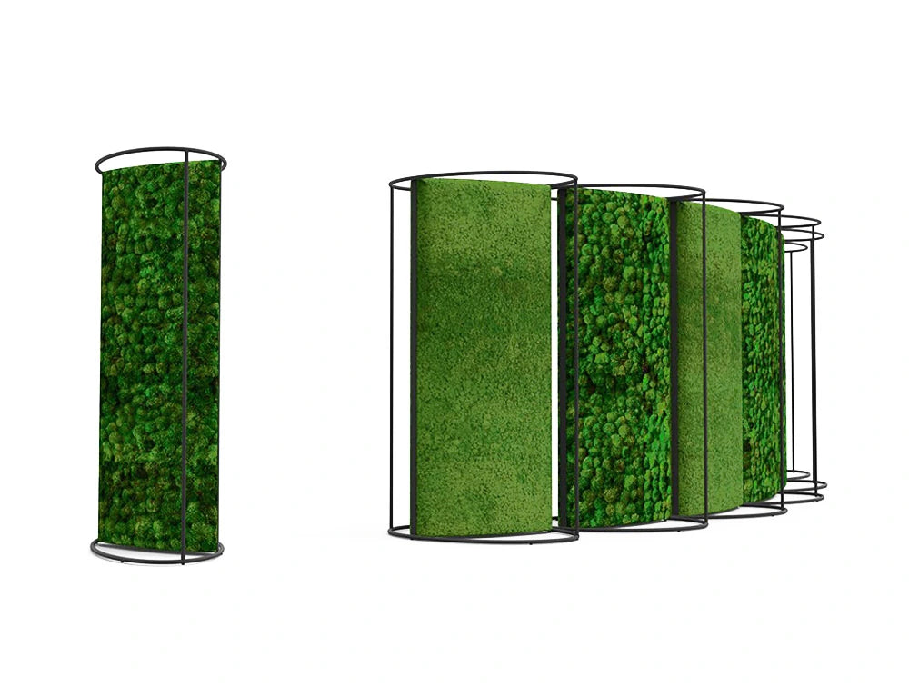 Green Mood Moss Acoustic Room Dividers