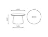 Gummy Bear Round Table Dimensions