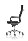 Hawkes Black Pu Chrome Frame Executive Chair EX000219 4