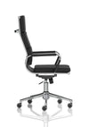Hawkes Black Pu Chrome Frame Executive Chair EX000219 8