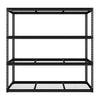 Heavy-Duty Modular Racking Unit with 4 Mesh Shelves 300kg Capacity Per Level 1830mm APMR1 5