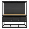Heavy-Duty Modular Workbench and Racking Kit with 3 Storage Units APMWBCOMBO1 6