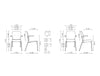 Hens Classroom Chair with Tablet Dimensions