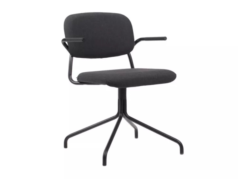 Hens Office Chair with 4 Star Swivel Base