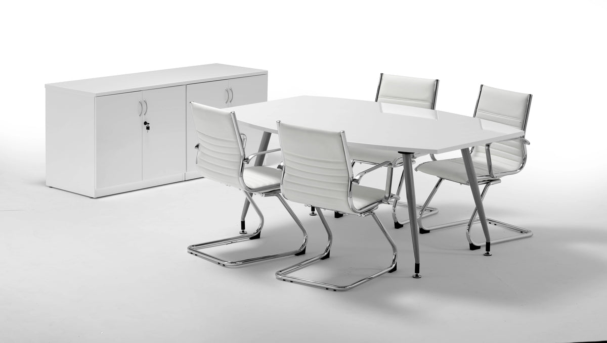High Gloss Twin Cupboard With Credenza Top I000908 3