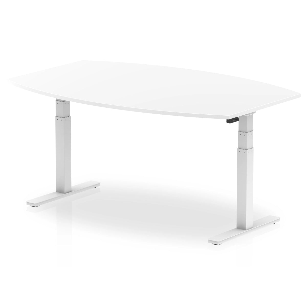 High Gloss Writable Boardroom Table Height Adjustable I003567 1