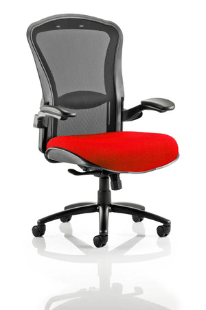 Houston High Mesh Back Heavy Duty Task Operator Office Chair With Arms KCUP0993 2