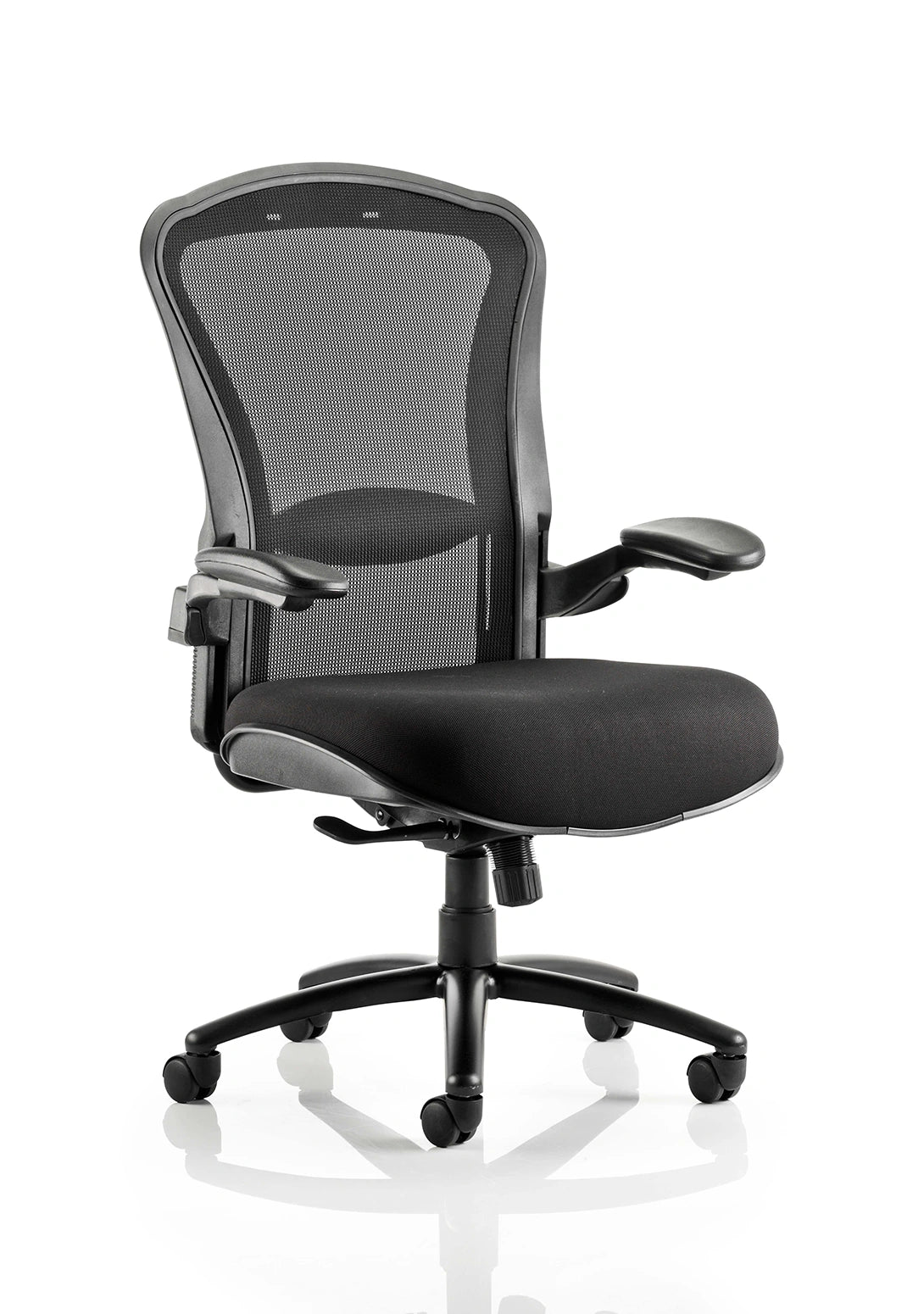 Houston High Mesh Back Heavy Duty Task Operator Office Chair With Arms OP000181 1