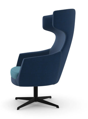 Ikon Lounge Chair Swivel 4 Star Base 6