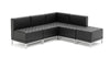 Infinity Modular Cube Chair Black Soft Bonded Leather BR000199 12