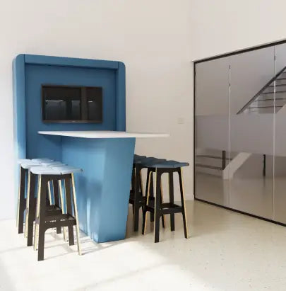 Acoustic Celing Lighting in Meeting Room